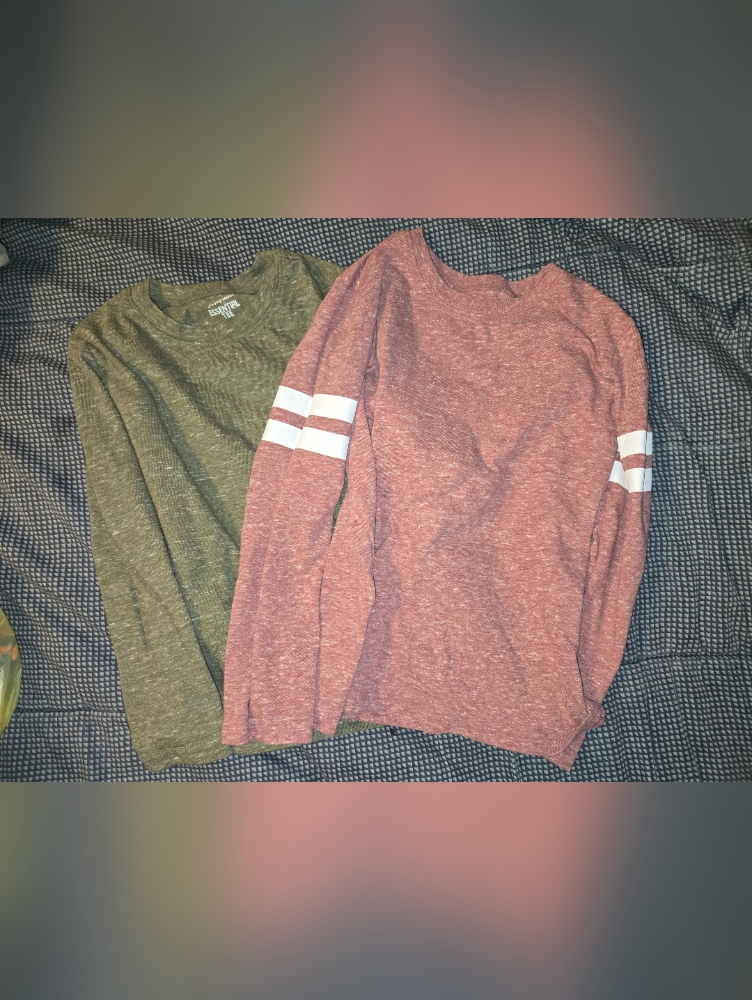 Set Of Jumping Beans Long-Sleeve Essential T-Shirts